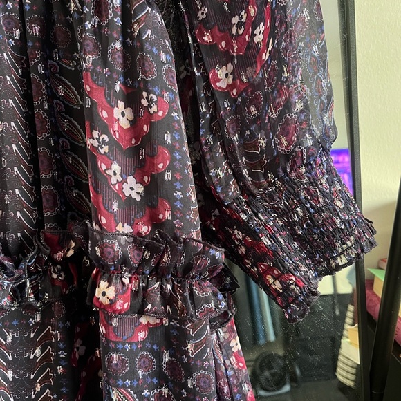 Elegant Floral Maxi Dress - Picture 5 of 6